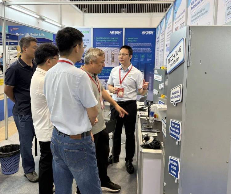 海浦蒙特展会回顾丨2025年越南国际电梯展之旅圆满收官!