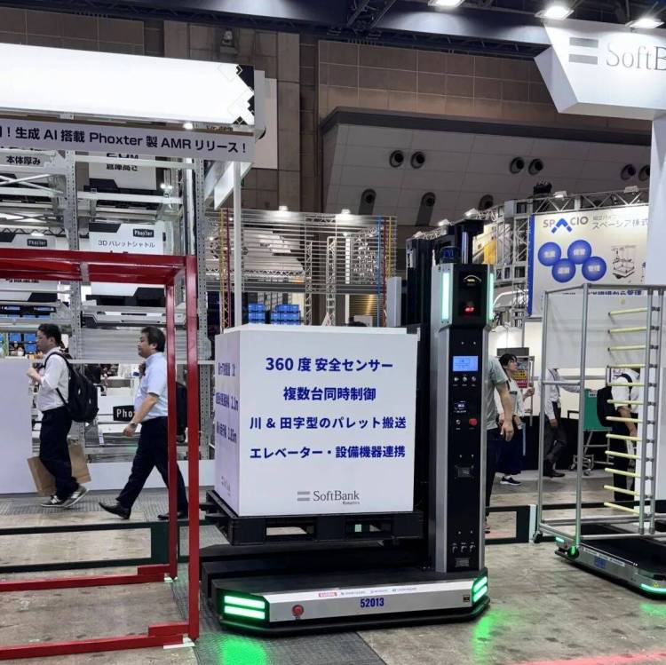 塔斯克携手软银机器人亮相 2025日本东京国际物流展