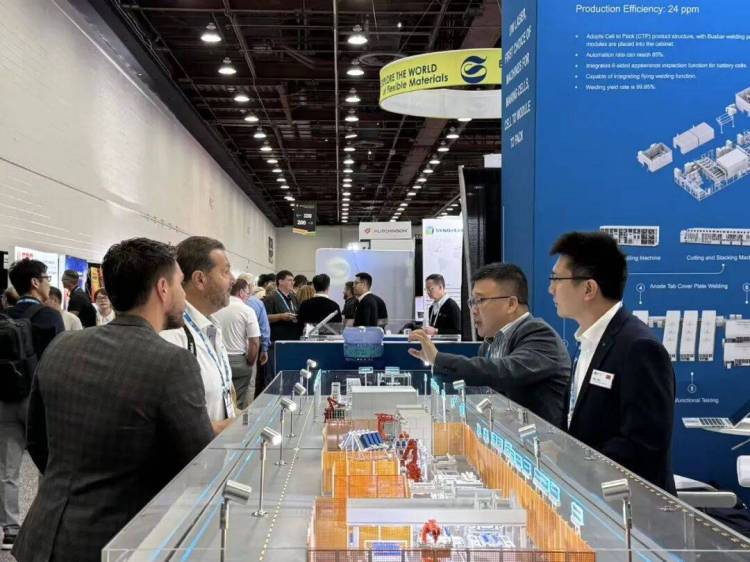 跨越太平洋的智造之光——联赢激光闪耀2025年北美电池展,驱动绿色能源新未来