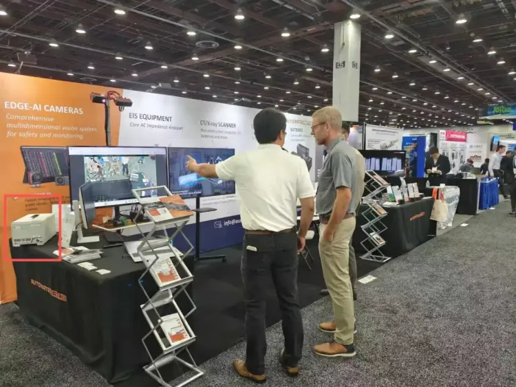 炙云科技EIS设备惊艳亮相2025年北美电池展(The Battery Show North America),本土化服务助力北美市场拓展