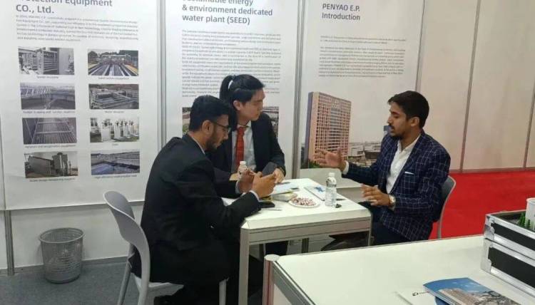 鹏鹞环保亮相2025年迪拜WETEX展会——SEED技术引人瞩目,加速拓展海外市场