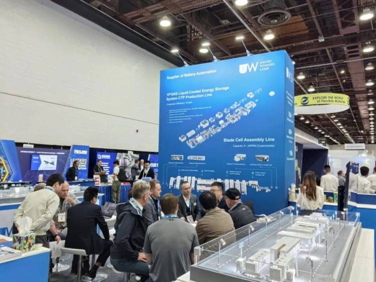 跨越太平洋的智造之光——联赢激光闪耀2025年北美电池展,驱动绿色能源新未来