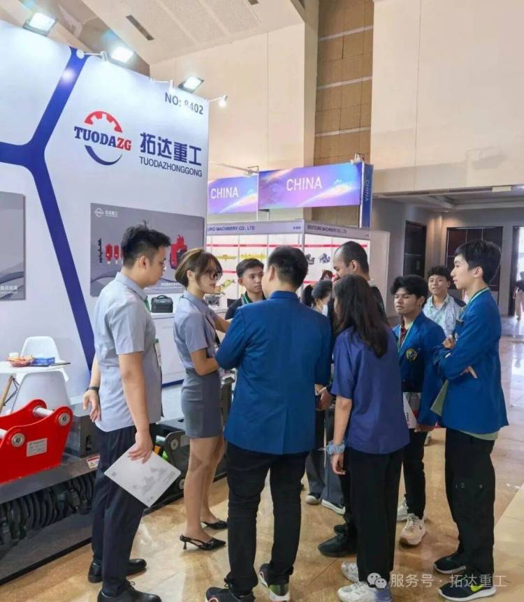 拓达重工闪耀2025年印尼工程机械展,获国际友人高度赞誉