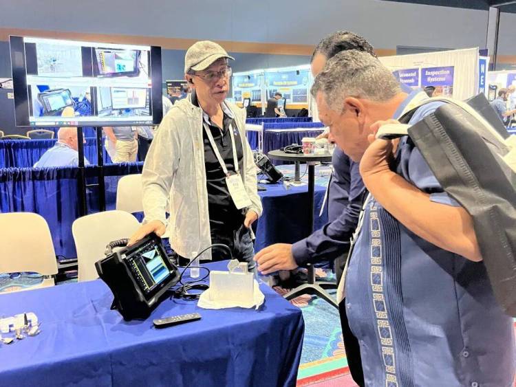 艾因蒂克亮相ASNT 2025美国无损检测学会年会,展现中国“声”量