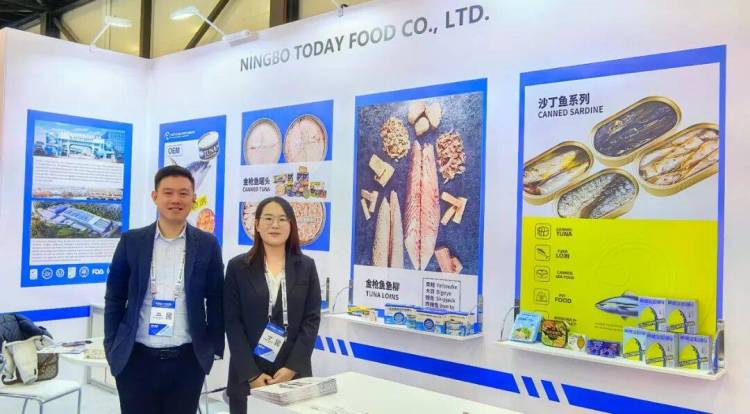 宁波今日食品亮相2025年圣彼得堡国际水产展