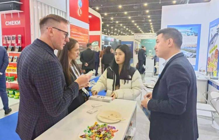 宁波今日食品亮相2025年圣彼得堡国际水产展