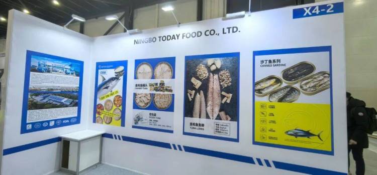 宁波今日食品亮相2025年圣彼得堡国际水产展