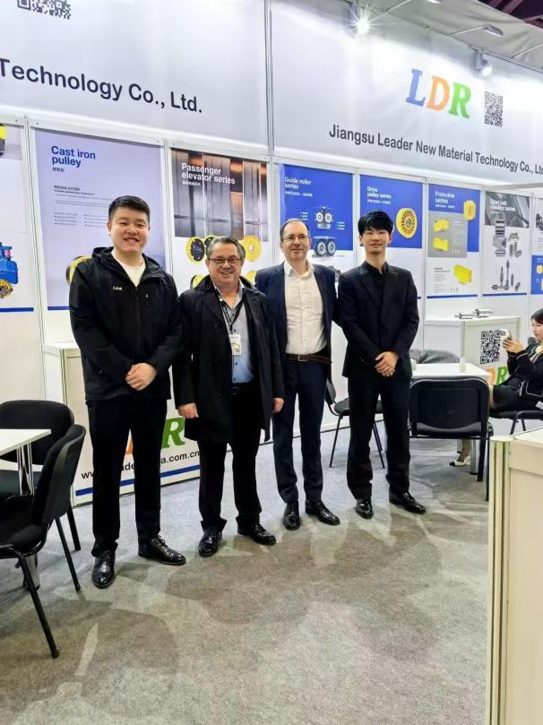 科技出海,深耕欧洲!丨利德尔携核心产品强势亮相2025德国国际电梯展