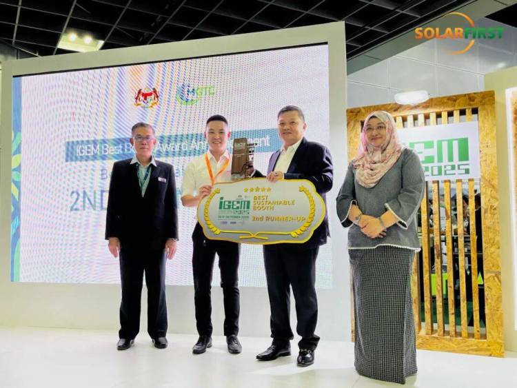 晶晟集团斩获2025年马来西亚绿色环保能源展双项展会大奖,以实力铸就辉煌