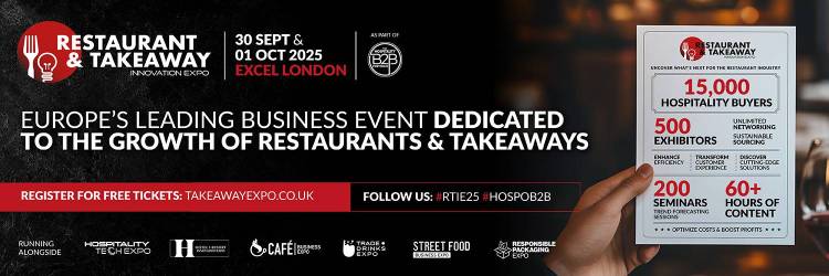 2025年英国伦敦国际餐厅与外卖创新博览会:伦敦引领未来