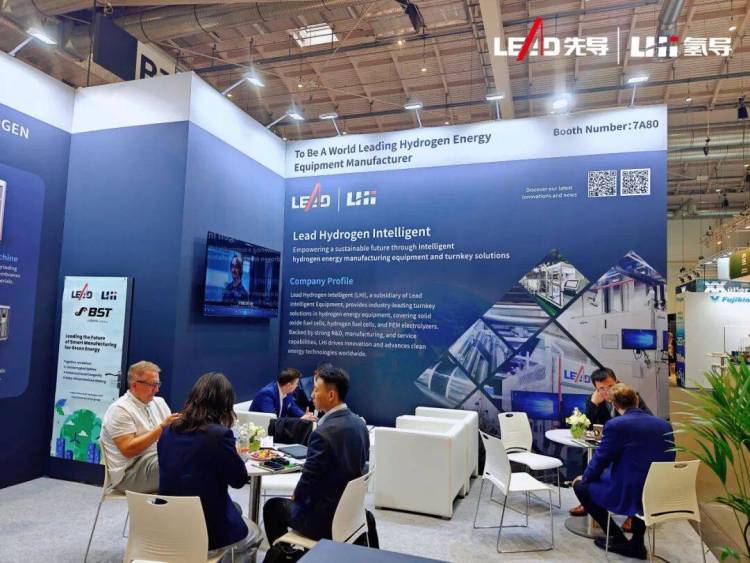 氢导智能亮相2025年欧洲氢能技术展,以核心工艺装备助力欧洲氢能产业发展