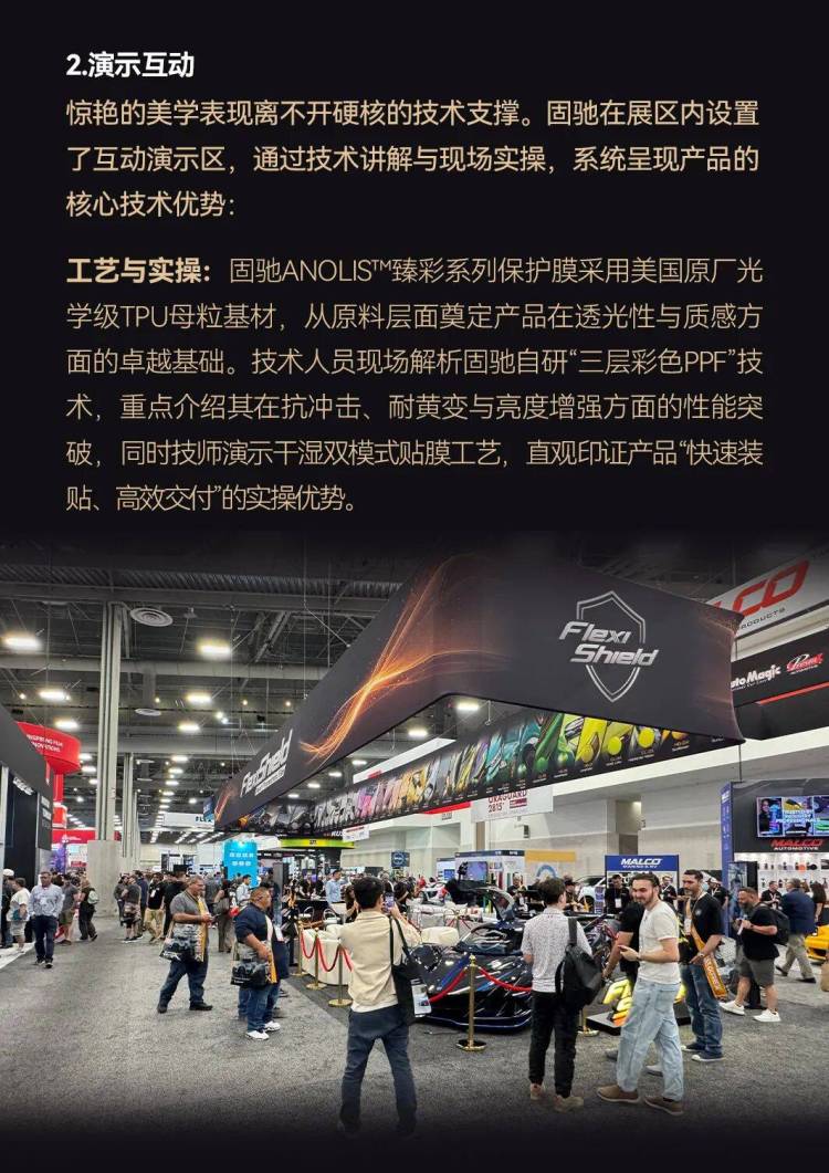 FlexiShield固驰携“超跑矩阵”,闪耀2025 SEMA SHOW美国汽车改装与零配件展