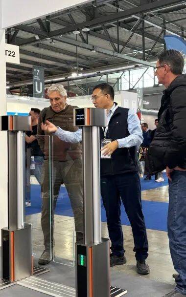 欧洲之约:精伦电子亮相SiCUREZZA 2025意大利米兰国际安防展览会