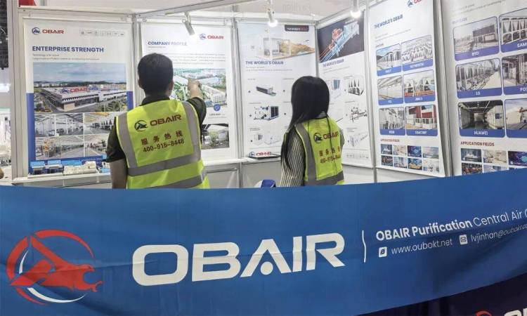 再次亮相世界舞台!欧博空调闪耀2025年中东迪拜五大行业展,以