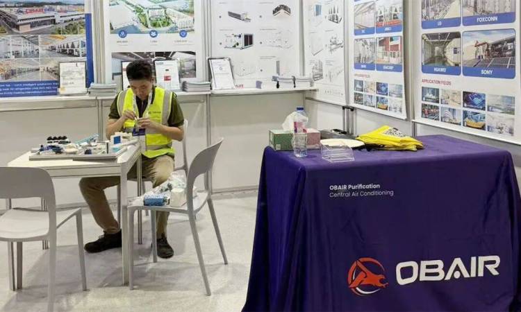 再次亮相世界舞台!欧博空调闪耀2025年中东迪拜五大行业展,以