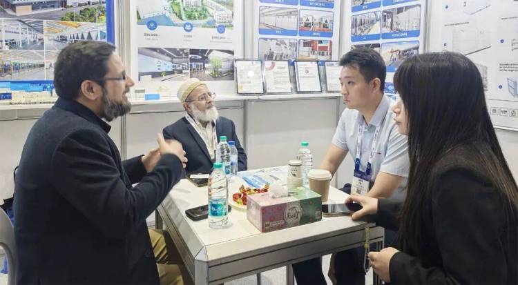 再次亮相世界舞台!欧博空调闪耀2025年中东迪拜五大行业展,以