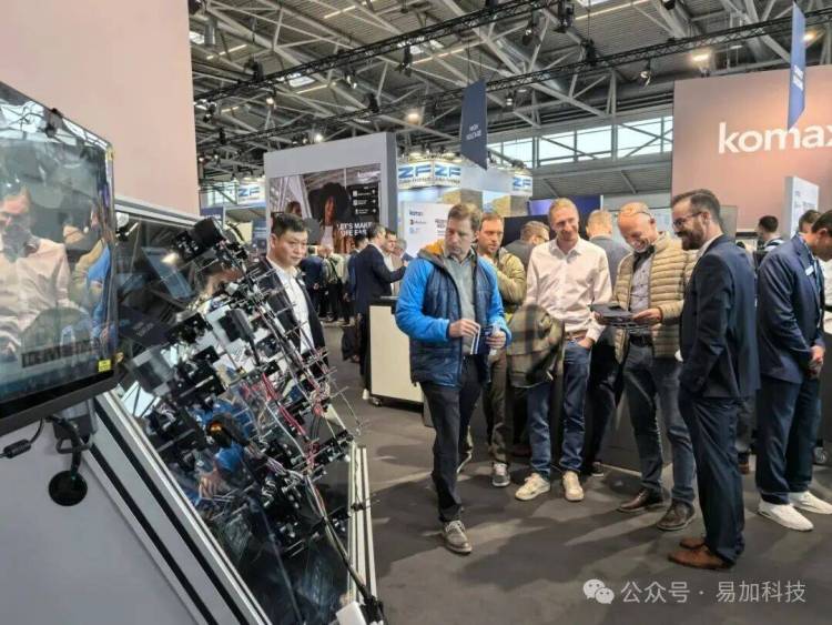 易加科技携“易视电子组装板”亮相2025年德国慕尼黑电子生成设备展