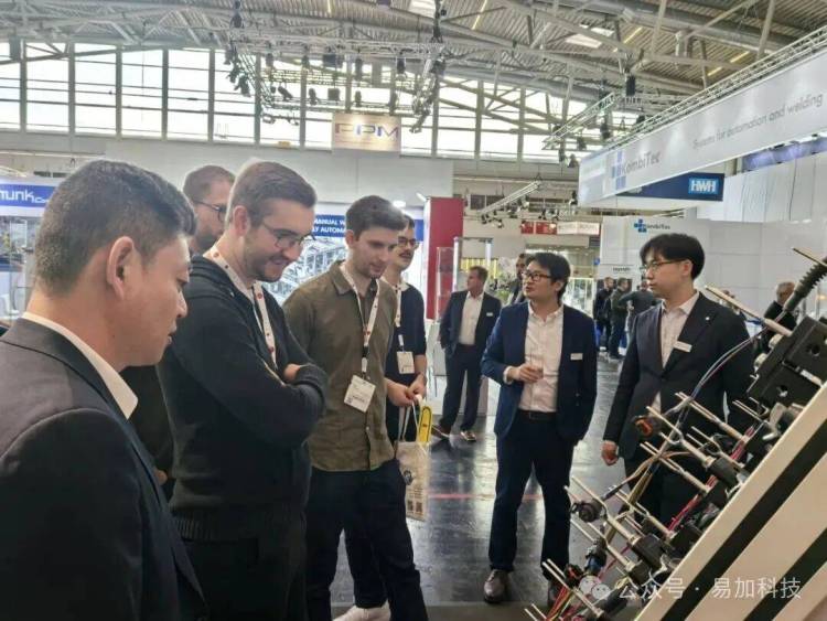 易加科技携“易视电子组装板”亮相2025年德国慕尼黑电子生成设备展