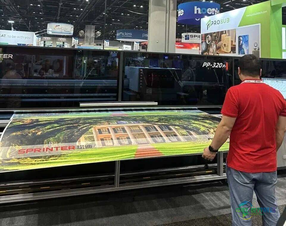 收官捷报!上海绘迪SPRINTER 2025年美国国际数码印刷及广告展Printing United,完美收官!