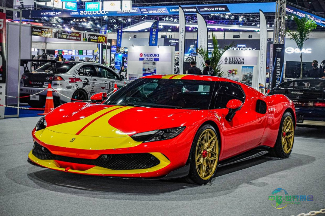 泰国曼谷国际摩托车展览会:FERRARI 296 GTB