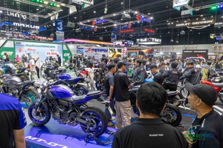 2025年泰国曼谷国际摩托车展览会:Yamaha大放异彩