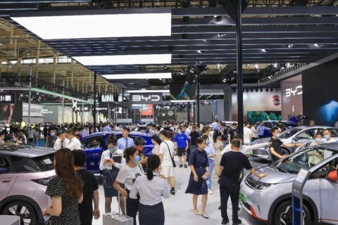 南京国际汽车展览会展会现场图片