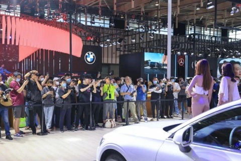 南京国际汽车展览会展会现场图片