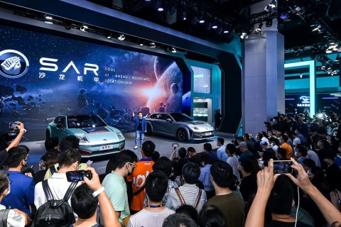 成都国际汽车展览会展会现场图片