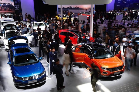 北京国际汽车展-北京新能源电动汽车展-北京车展展会现场图片