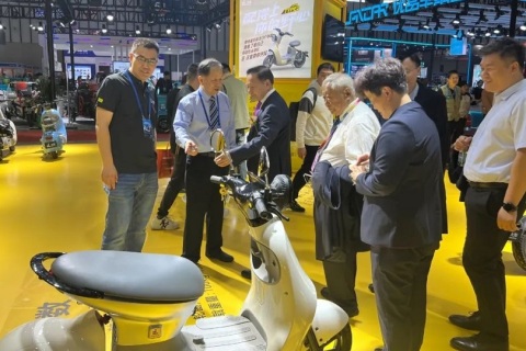 无锡国际新能源电动车展览会展会现场图片