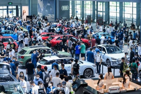 深圳国际车展展会现场图片