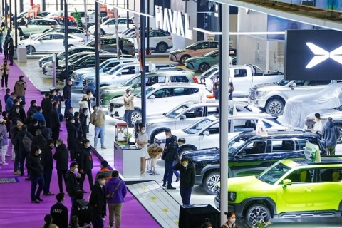 长沙国际车展展会现场图片