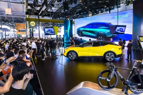 成都国际汽车展览会展会现场图片
