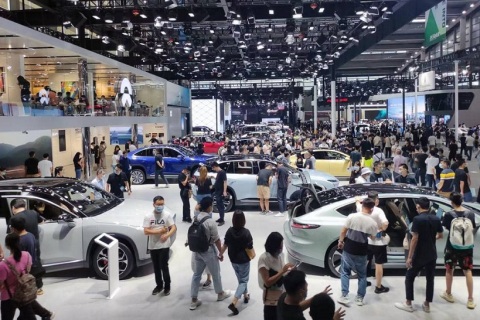 深圳国际车展展会现场图片