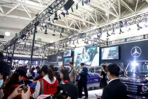 甘肃兰州国际汽车博览会展会现场图片