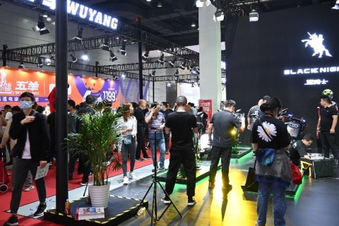 无锡国际新能源电动车展览会展会现场图片