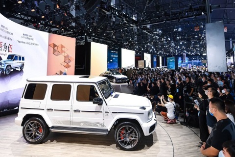 成都国际汽车展览会展会现场图片