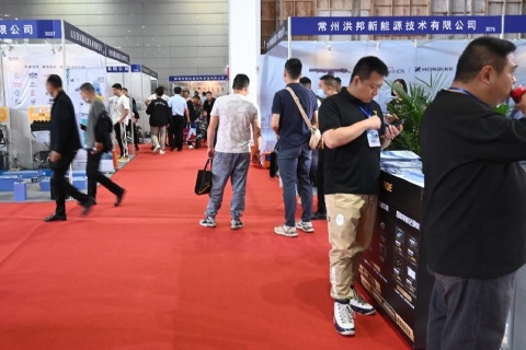 无锡国际新能源电动车展览会展会现场图片