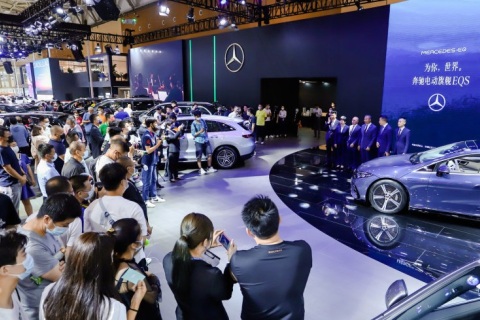 青岛国际车展展会现场图片