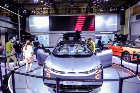 青岛国际车展展会现场图片