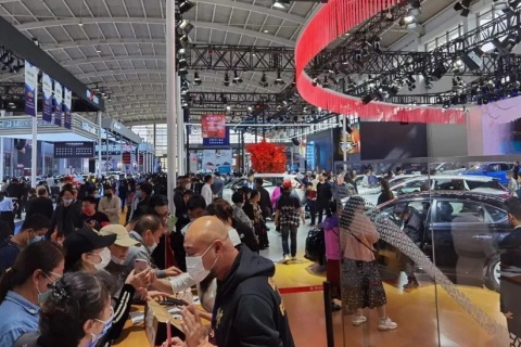 天津国际车展展会现场图片