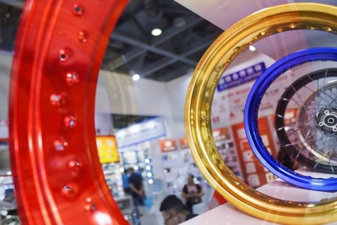 中国摩托车及配件展示交易会-全国摩配会春季展会现场图片