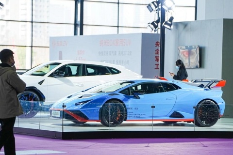 长沙国际车展展会现场图片