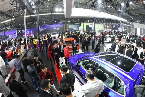 长沙国际车展展会现场图片