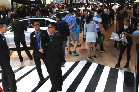 北京国际汽车展-北京新能源电动汽车展-北京车展展会现场图片