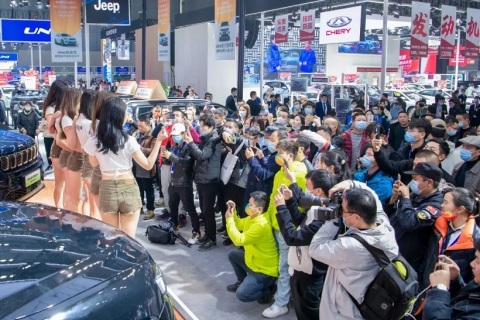 长沙国际车展展会现场图片