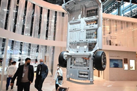 南京国际汽车展览会展会现场图片