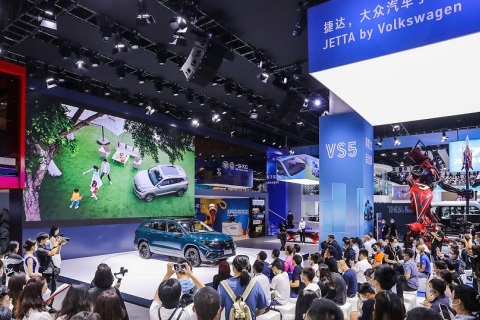 成都国际汽车展览会展会现场图片