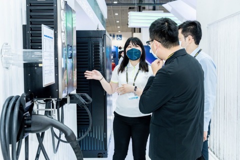 台湾电动车、新能源车展览会展会现场图片