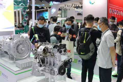 上海国际新能源汽车技术与生态链博览会展会现场图片